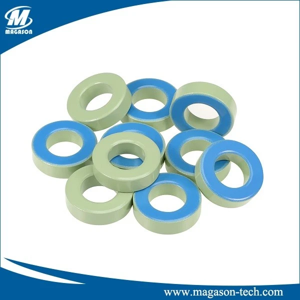 Yellow White Toroid Core